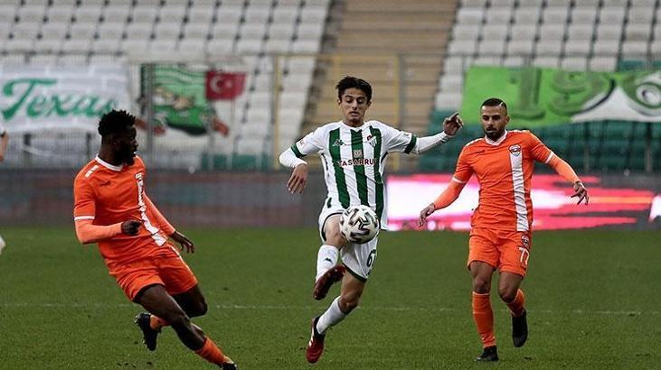 TFF 1. Lig: Bursaspor: 1 - Adanaspor: 0