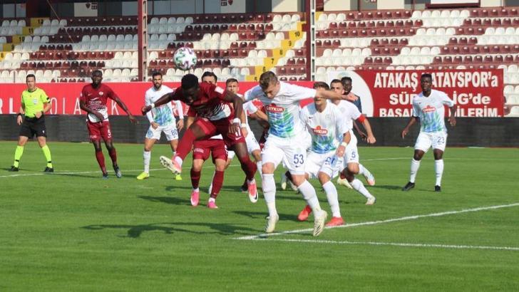 Hatayspor - Çaykur Rizespor maç sonucu: 2-2