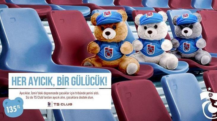 Trabzonspor'dan depremzedelere yardım eli...