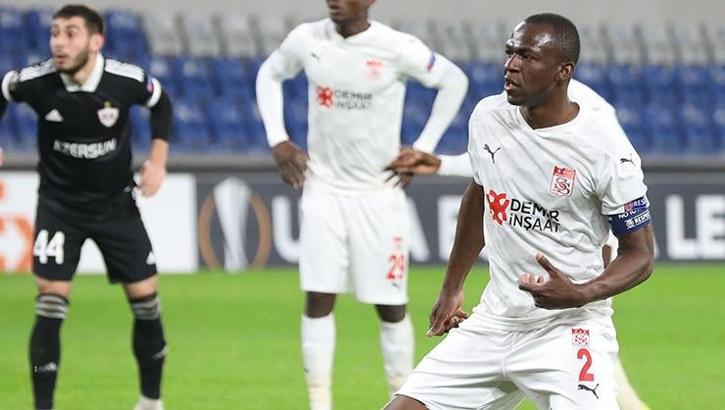 Sivasspor'un ‘Dede' lakaplı Kone'si UEFA'da siftah yaptı