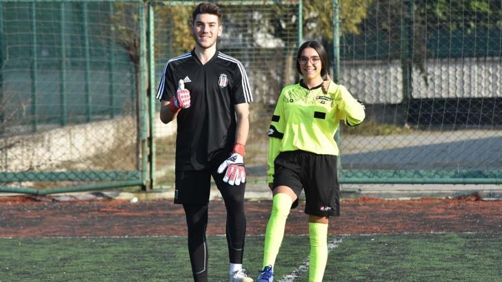 Kaleci ve hakem ikizlerin ortak hayalleri Süper Lig
