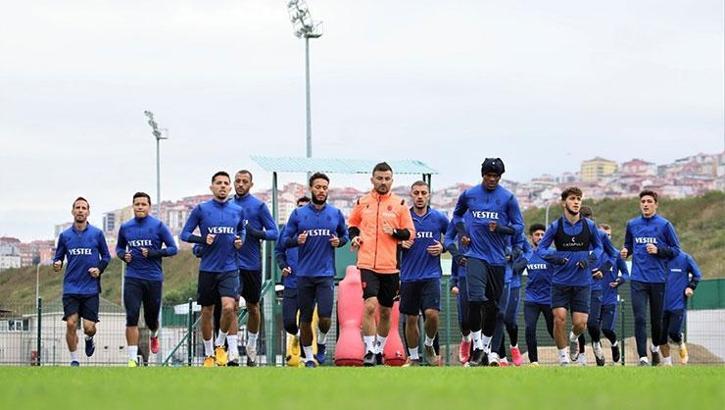 Trabzonspor Erzurumspor maçına hazırlanıyor... İşte bugünkü idmanda son durum