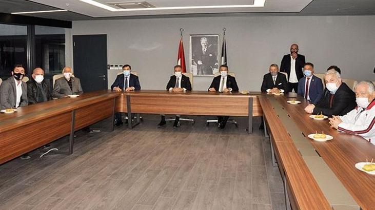 İki federasyondan Ahmet Nur Çebi'ye ziyaret