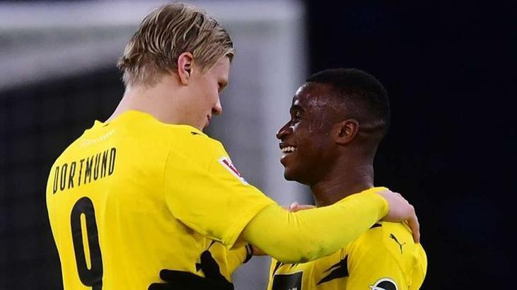 Dortmund'u yükseltecek iki isim: Haaland ve Moukoko