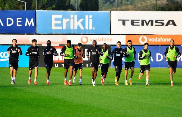 Beşiktaş Başakşehir maçı hazırlıklarını sürdürdü