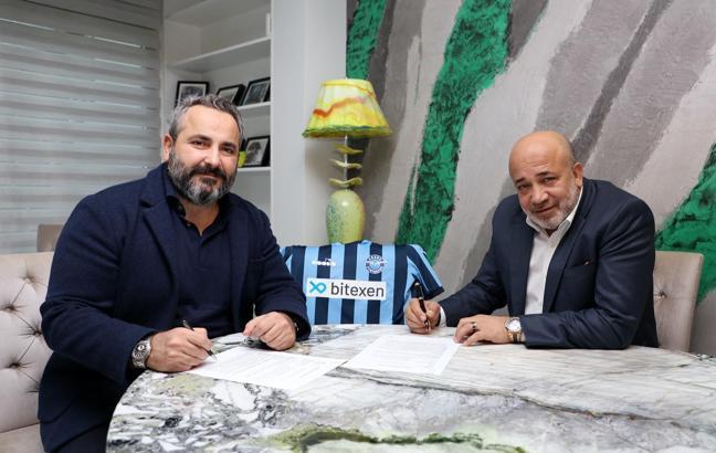 Adana Demirspor'un yeni sponsoru Bitexen oldu