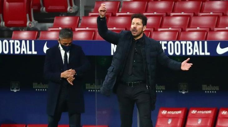 Simeone ilk kez Barcelona'yı yıktı