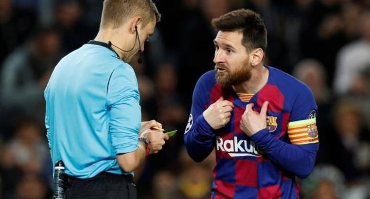 Şampiyonlar Ligi finalinde hakem Bjorn Kuipers'te Messi'ye: Biraz saygı duy!