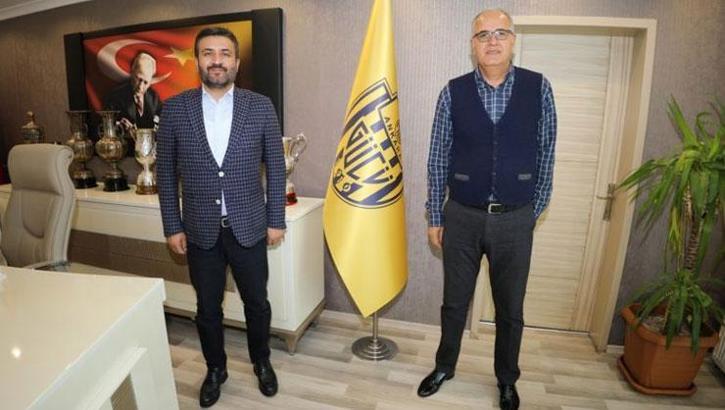Mehmet Akif Üstündağ, MKE Ankaragücü Kulübünü ziyaret etti