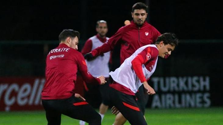 A Milli Futbol Takımı, Rusya maçı hazırlıklarını sürdürdü