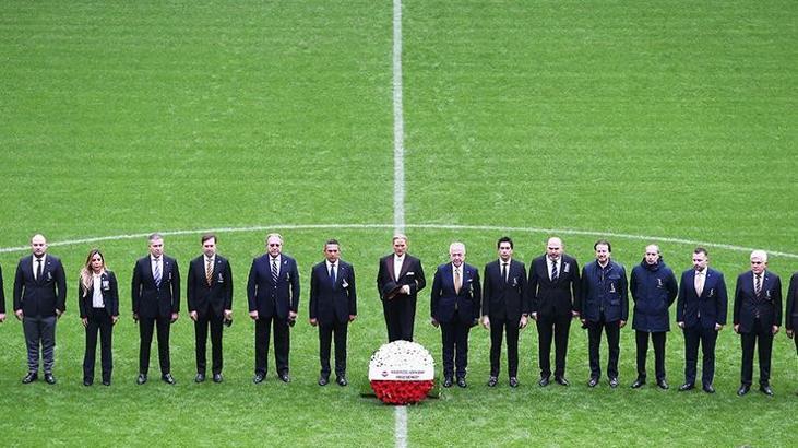 Fenerbahçe'den 10 Kasım saygı zinciri