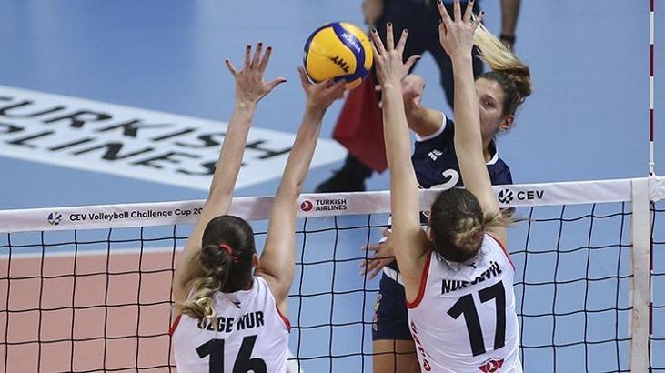 Türk Hava Yolları - OK Kastela maç sonucu: 3 - 0