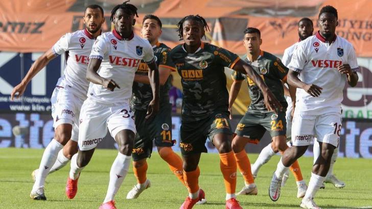 Alanyaspor - Trabzonspor maç sonucu: 1-1