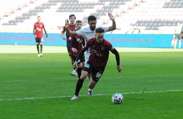 Eskişehirspor - Ankara Keçiörengücü maç sonucu: 2-2