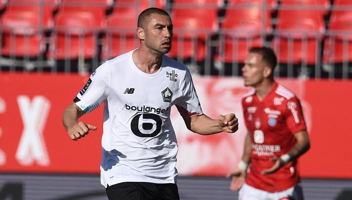 Brest - Lille maç sonucu: 3-2 | Burak Yılmaz'dan iki gol birden!