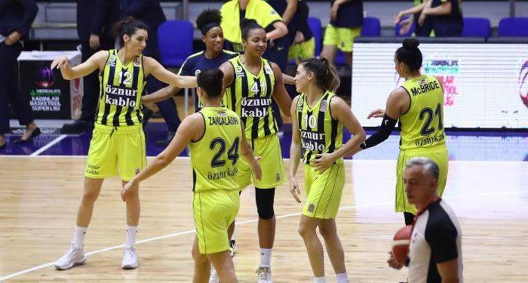 Fenerbahçe Öznur Kablo'dan Samsun Canik Belediyespor'a 56 sayı fark