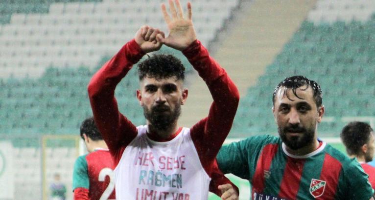 Karşıyakalı Harun Atalay'ın gol sevinci öncü oldu
