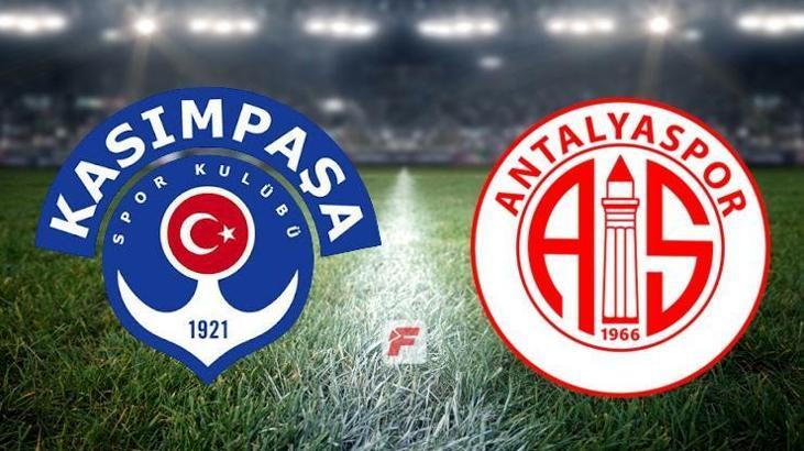 Kasımpaşa - Antalyaspor (İlk 11'ler)
