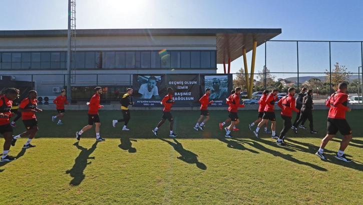 Göztepe, Erzurumspor maçının hazırlıklarını tamamladı