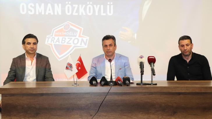 Hekimoğlu Trabzon FK, Osman Özköylü ile sözleşme imzaladı