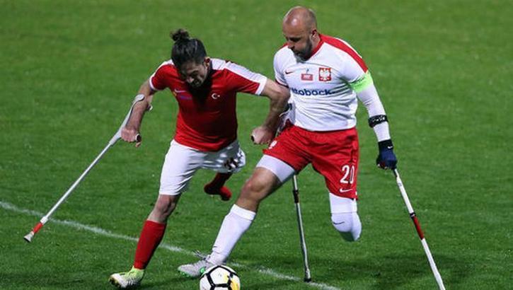 Türkiye ve Polonya Ampute Futbol Milli Takımları maçı iptal edildi