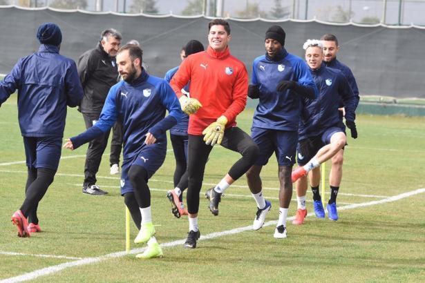 Erzurumspor'da Göztepe maçı hazırlıkları sürüyor
