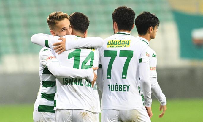 Bursaspor rakip ağları boş geçmiyor