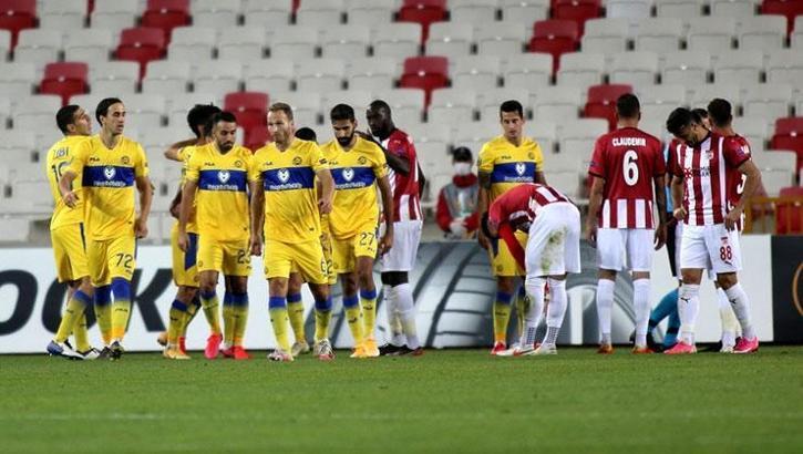 Sivasspor'un yüzü Avrupa'da gülmedi