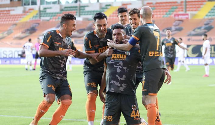 Lider Alanyaspor, istatistiklerde de zirvede