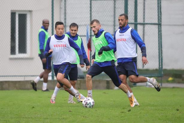 Trabzonspor hazırlıklarını sürdürdü
