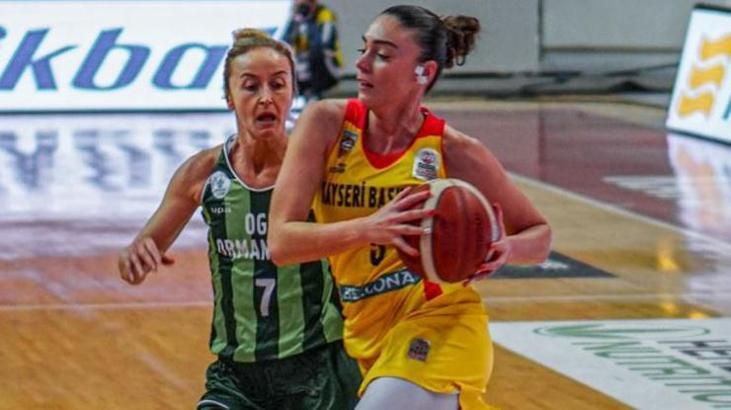 Bellona Kayseri Basketbol - OGM Ormanspor maç sonucu: 80 - 79