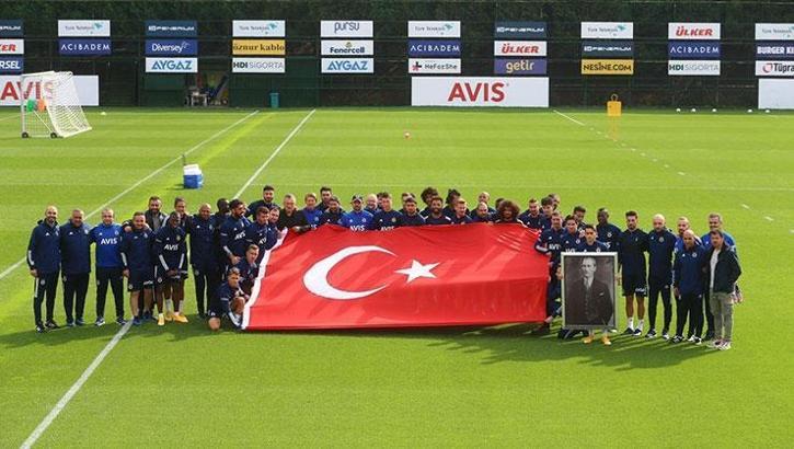Fenebahçe'de tek eksikli Antalyaspor idmanı