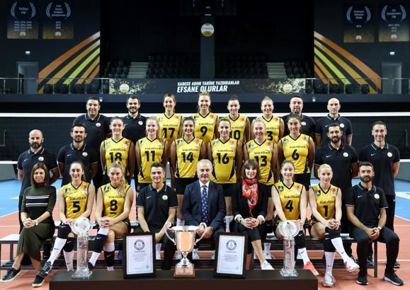 VakıfBank 2. kez Guinness Dünya Rekorları'nda
