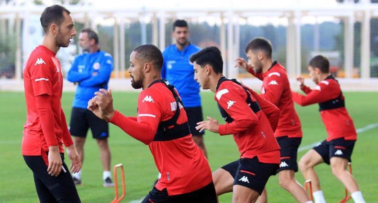Antalyaspor, Fenerbahçe maçı hazırlıklarını sürdürdü