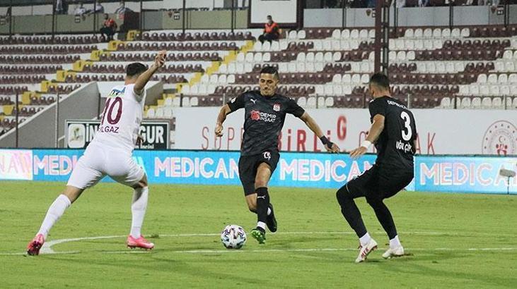 Hatayspor - Sivasspor maç sonucu : 1 - 1