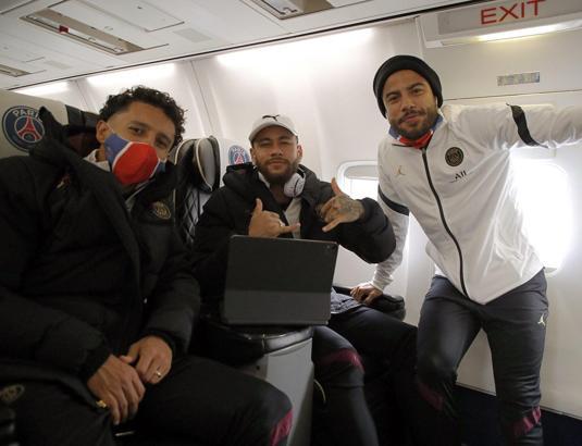 PSG, İstanbul'a geldi