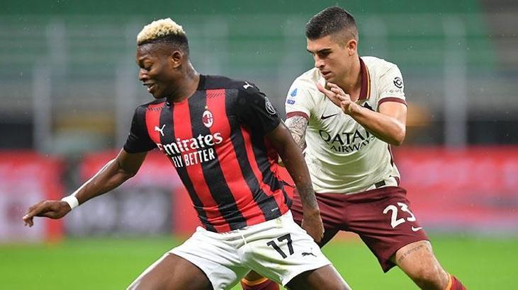 Milan - Roma maç sonucu: 3-3