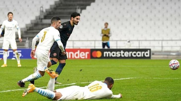 Marsilya - Manchester City maç sonucu: 0 - 3