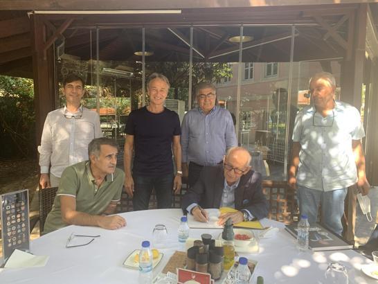 TFF Onursal Başkanı Şenes Erzik'ten Şenol Güneş'e ziyaret