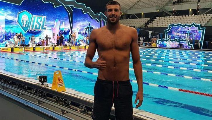 Emre Sakçı'dan Uluslararası Yüzme Ligi'nde 2 birincilik daha