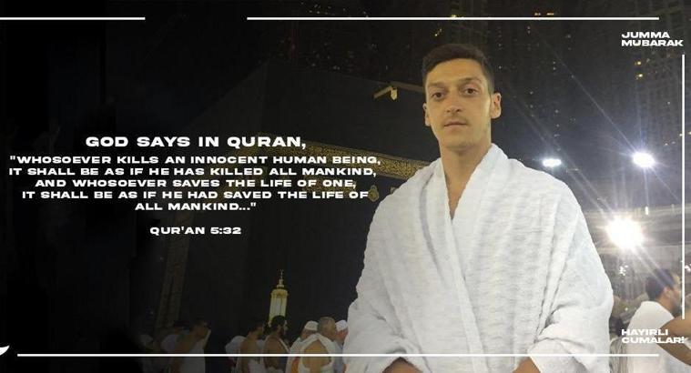 Mesut Özil: Terörizmin İslam'da yeri yoktur