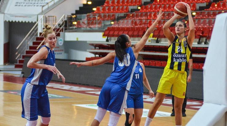 Fenerbahçe Öznur Kablo - Bellona Kayseri Basketbol maç sonucu: 76-50