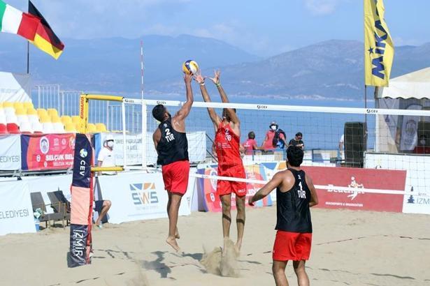 2020 CEV 22 Yaş Altı Plaj Voleybolu Avrupa Şampiyonası'nda yarı finalistler belirlendi
