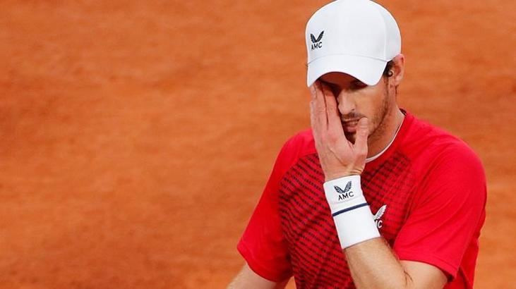 Andy Murray'den Fransa Açık'a erken veda