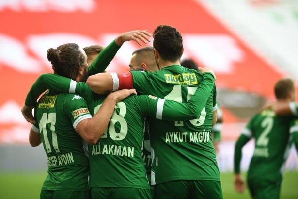 Bursaspor, Boluspor galibiyetiyle nefes aldı