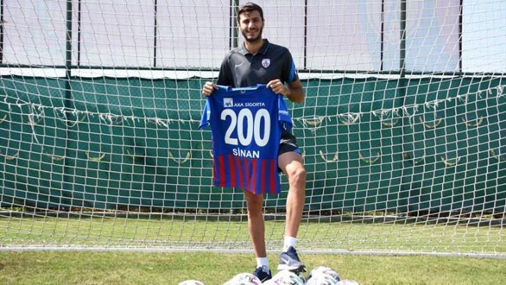 Sinan Osmanoğlu, 200. kez Altınordu formasını giyecek