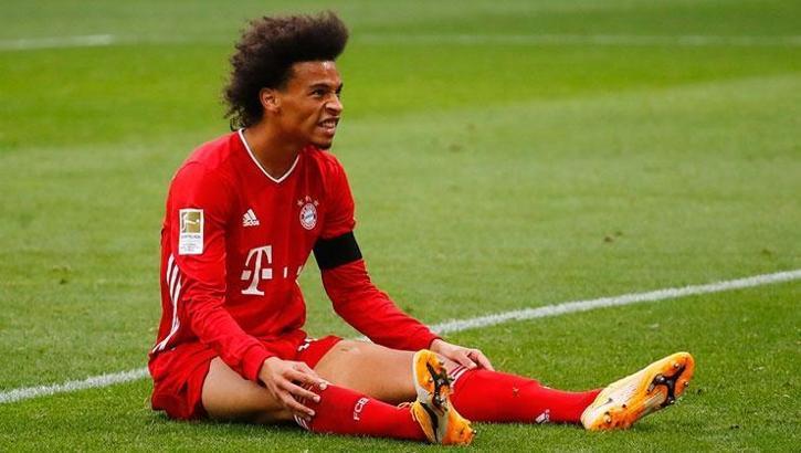 Bayern Münih'te Leroy Sane 4 hafta sahalardan uzak kalacak