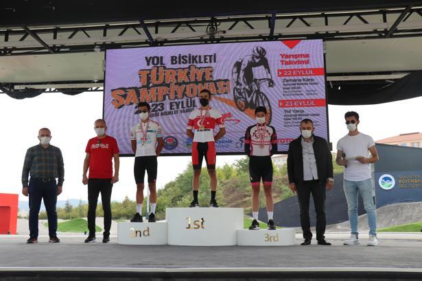Yol Bisikleti Türkiye Şampiyonası, ‘Zamana Karşı' etabı sona erdi