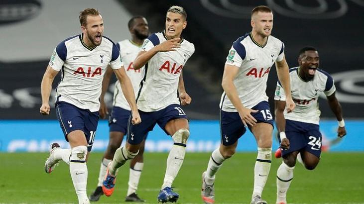 Chelsea'yi eleyen Tottenham Lig Kupası'nda çeyrek finalde