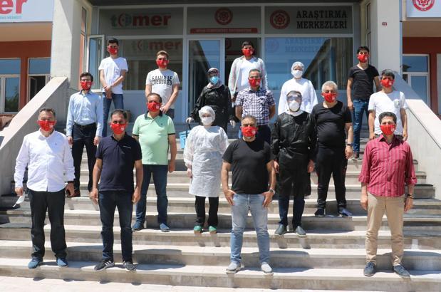 Sivas'ta spor medyası korona virüs testinden geçti